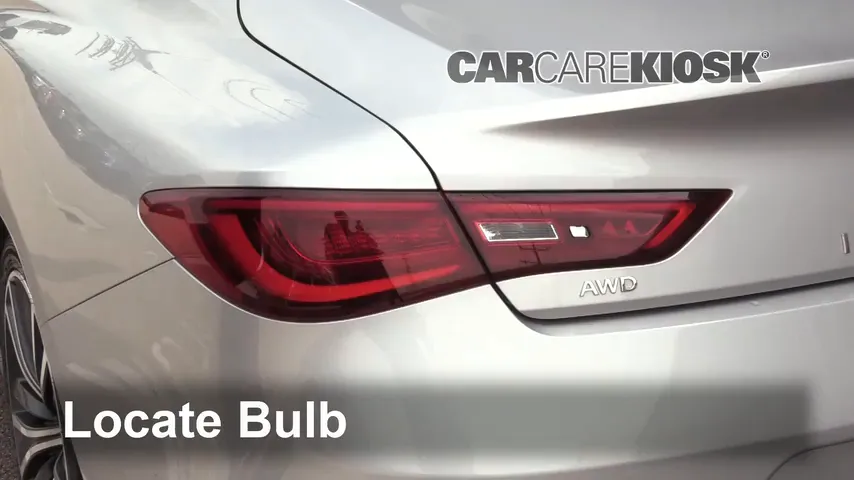 2018 Infiniti Q60 Luxe 2.0L 4 Cyl. Turbo Lights Brake Light (replace bulb)
